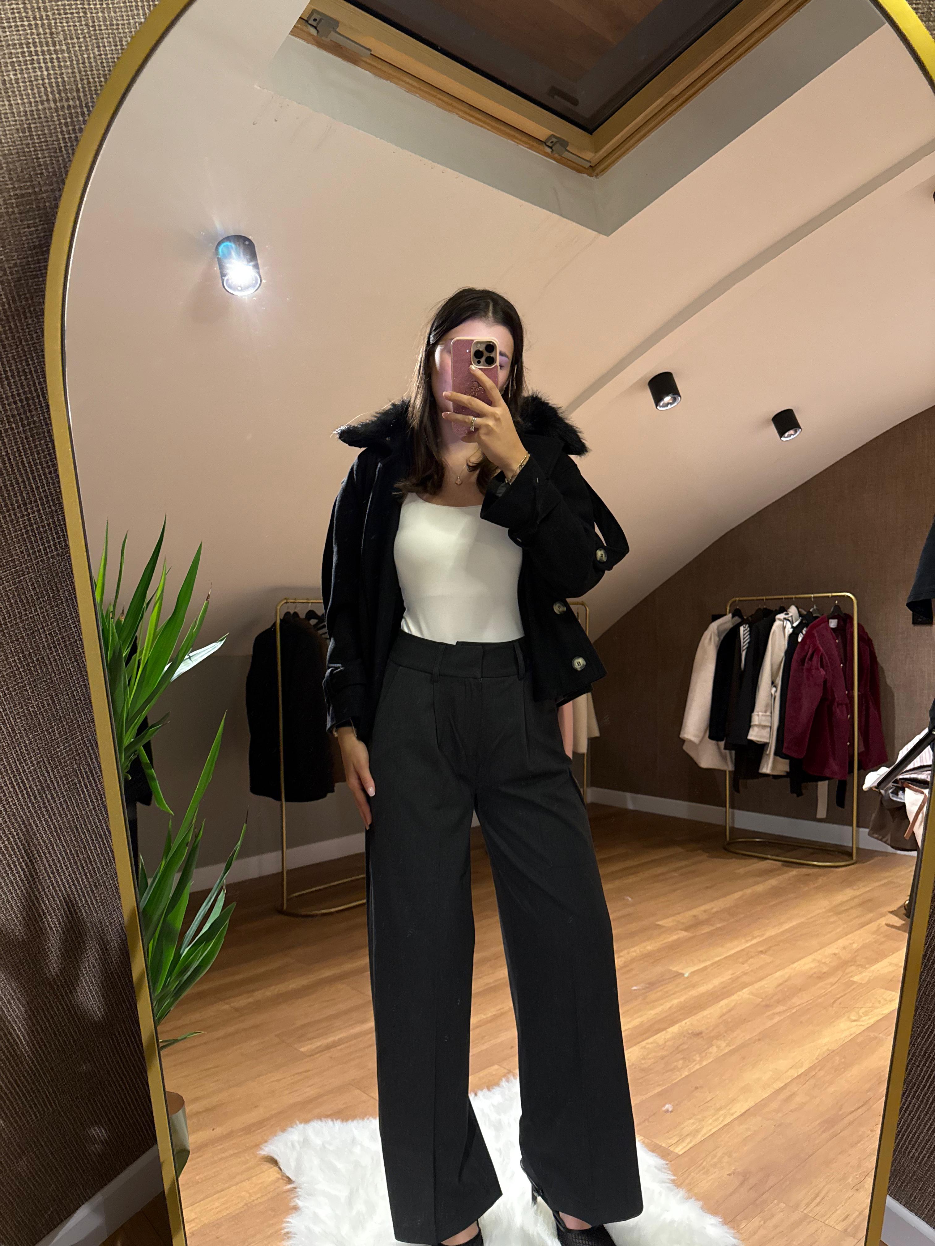 Pilili Palazzo Pantolon - Gri