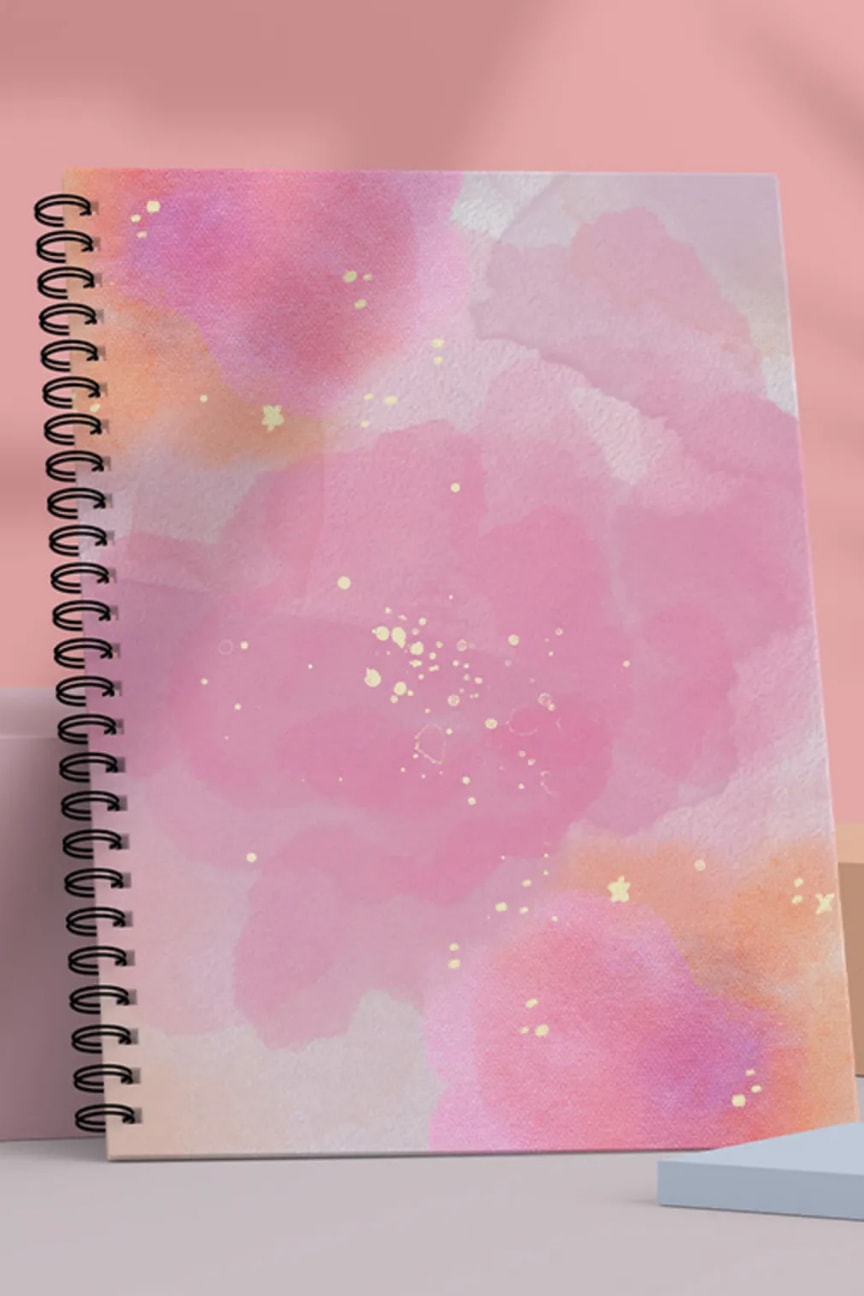 Fobinote Spiralli Okul Defteri 80 yaprak Renkli Kapak - A5 Boy Kareli main variant image