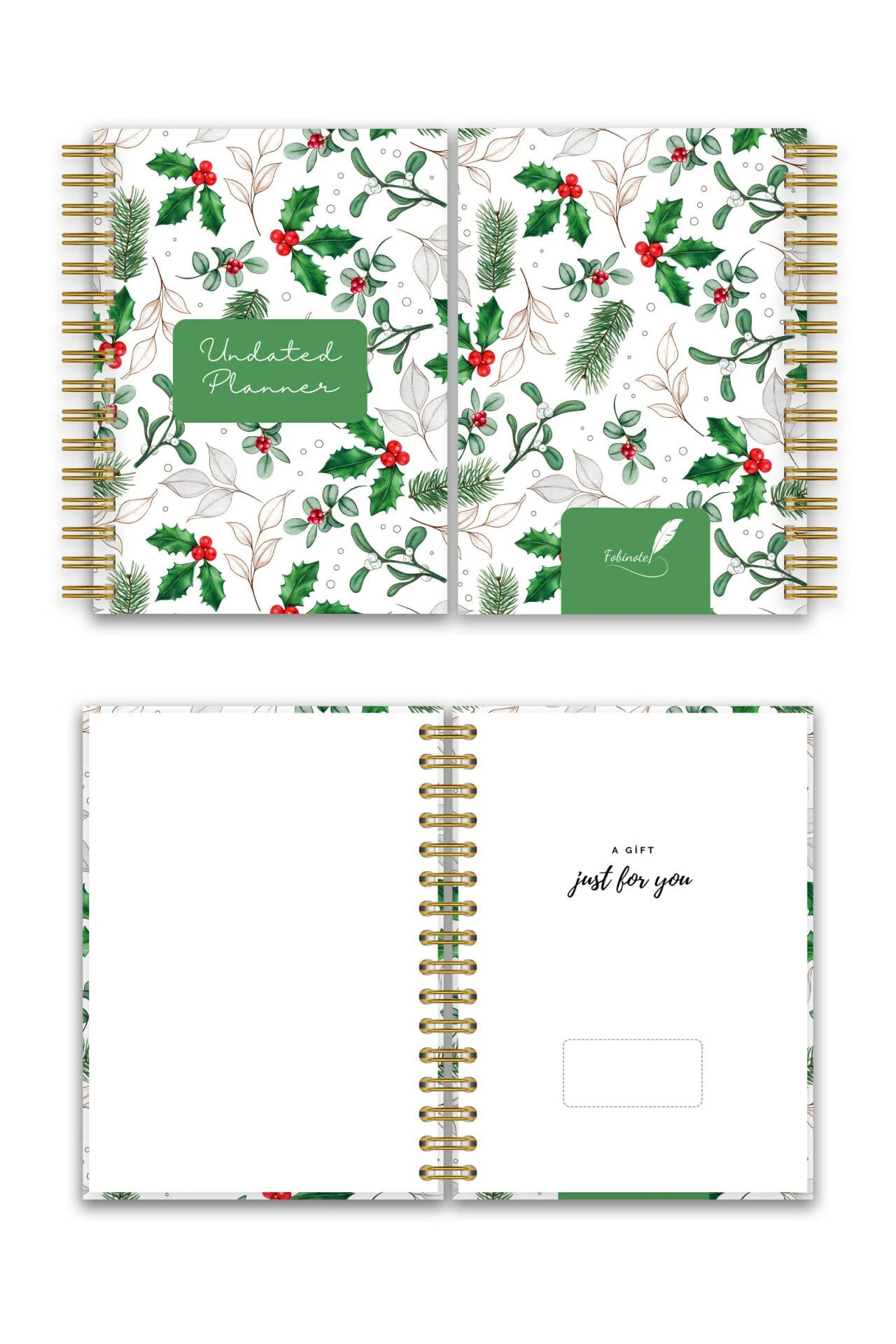 Sert Kapak A5 Spiralli Ajanda (Süresiz Planlayıcı Ajanda) Frenk