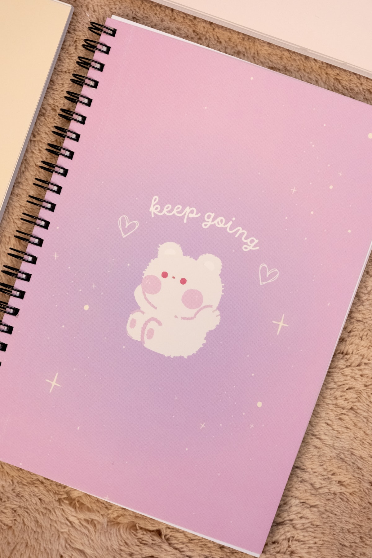 Fobinote Spiralli Okul Defteri 120 Sayfa 4'lü Set - 2 Çizgili 2 Kareli Duygusal