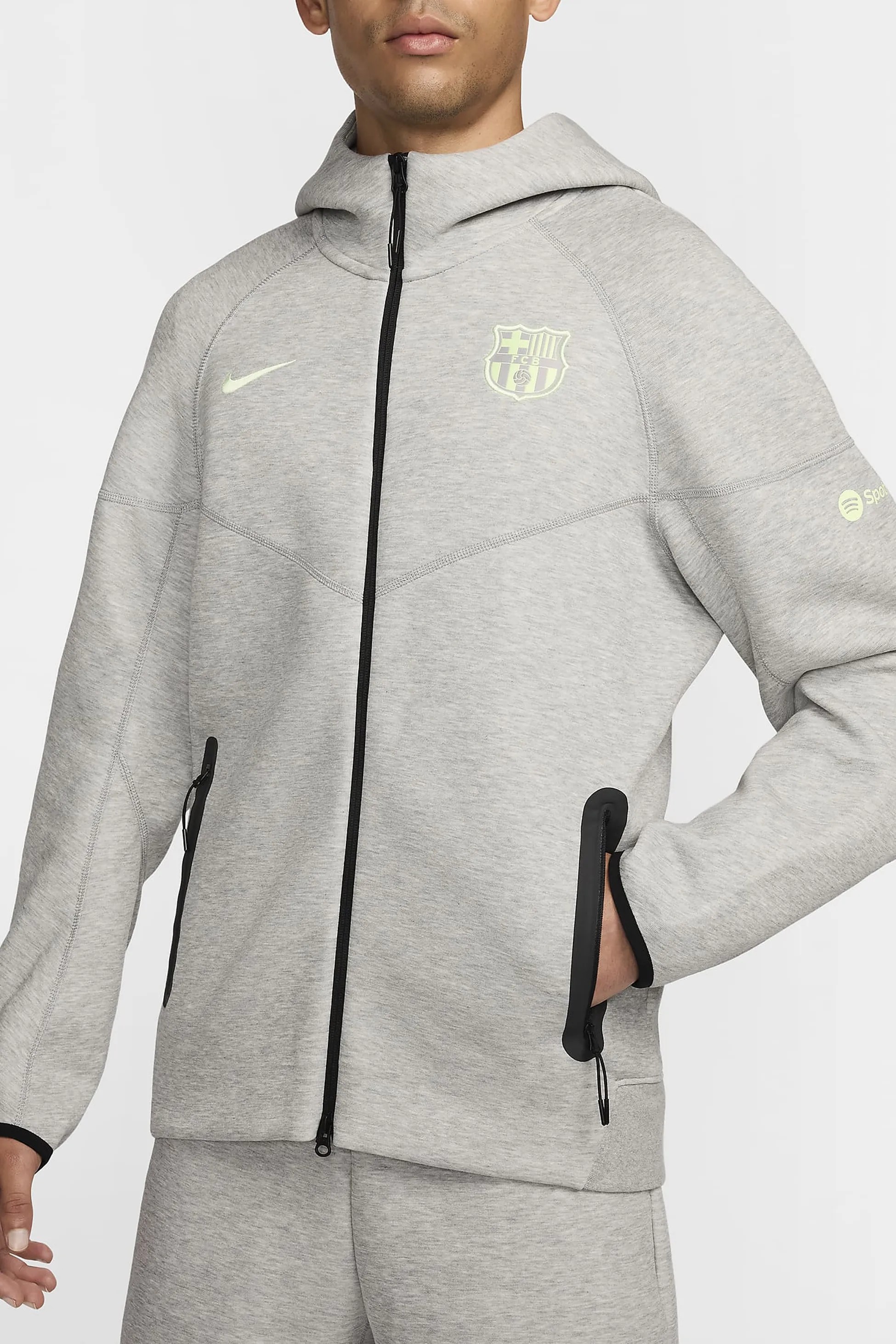 FC Barcelona Tech Fleece Üst