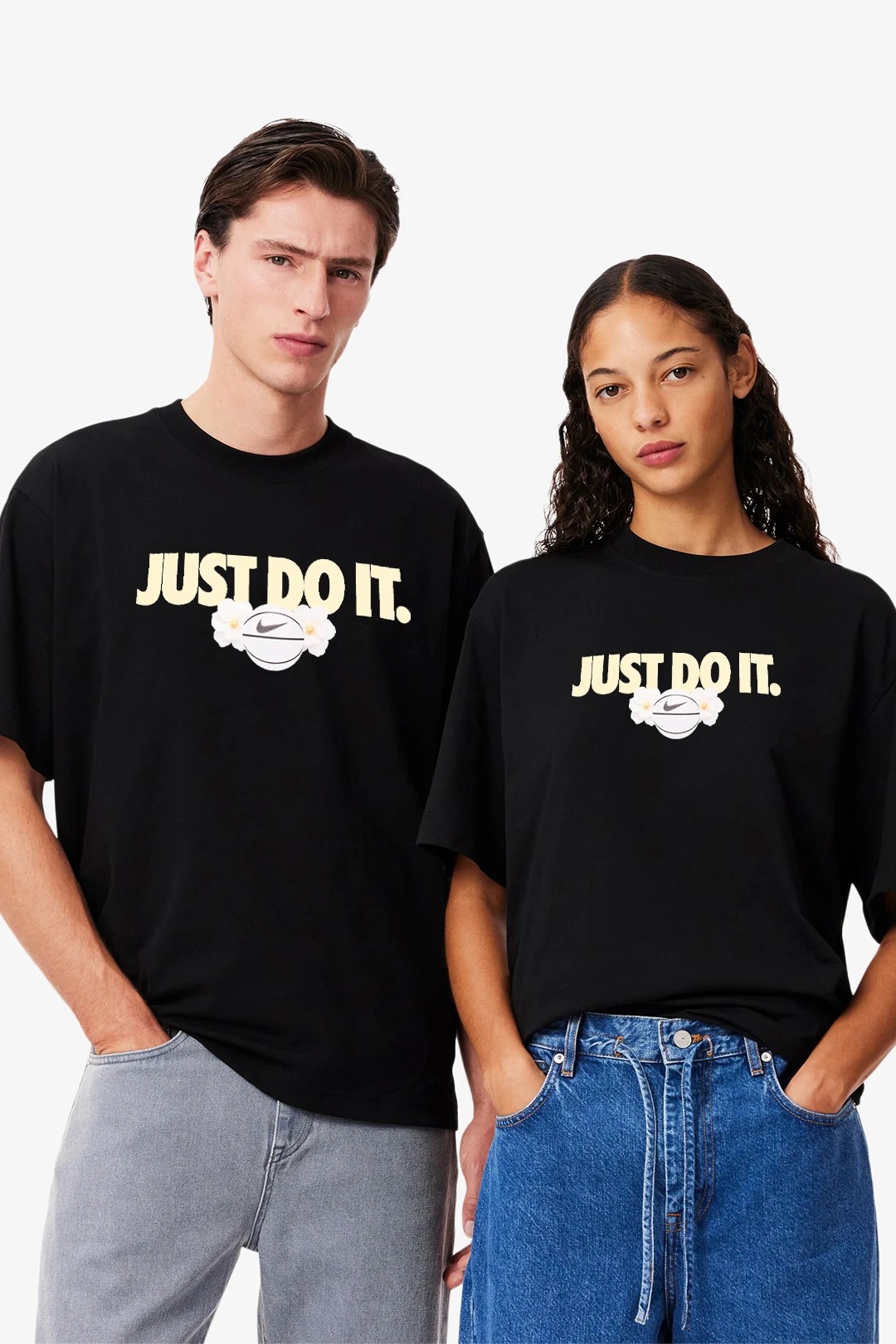 Just do it T-Shirt - Siyah