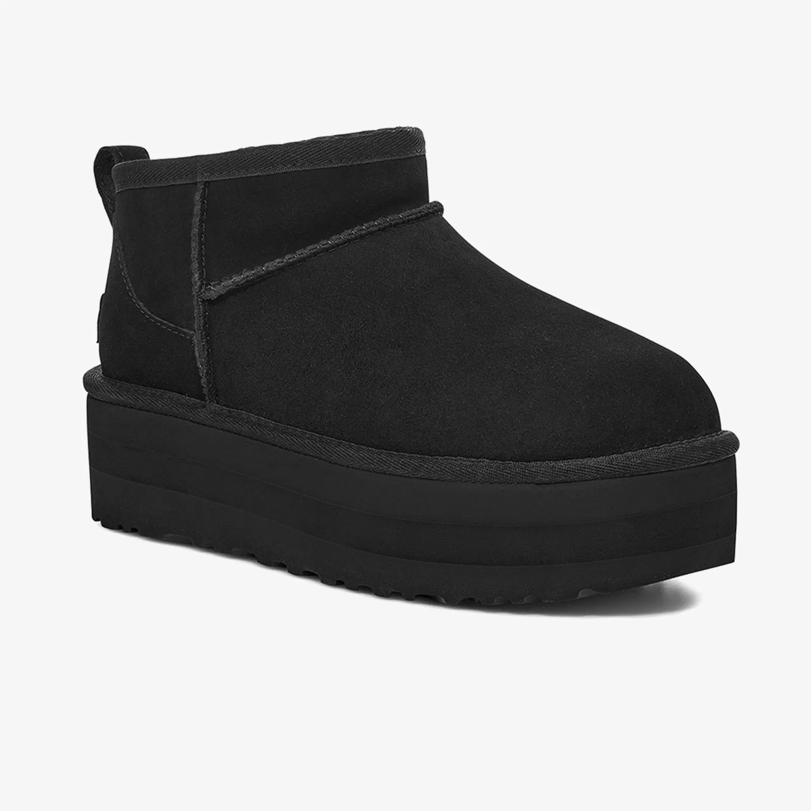 UGG Classic Mini II Kadın Platform Bot - Siyah