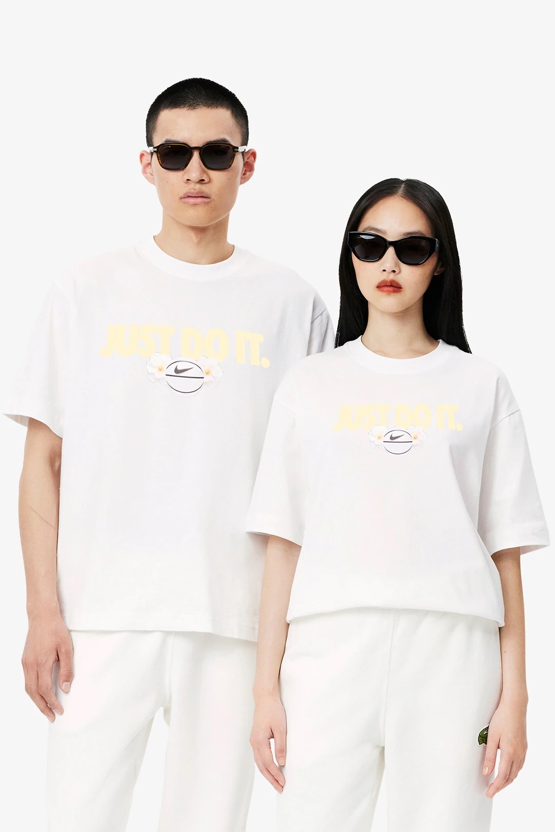 Just do it T-Shirt - Beyaz
