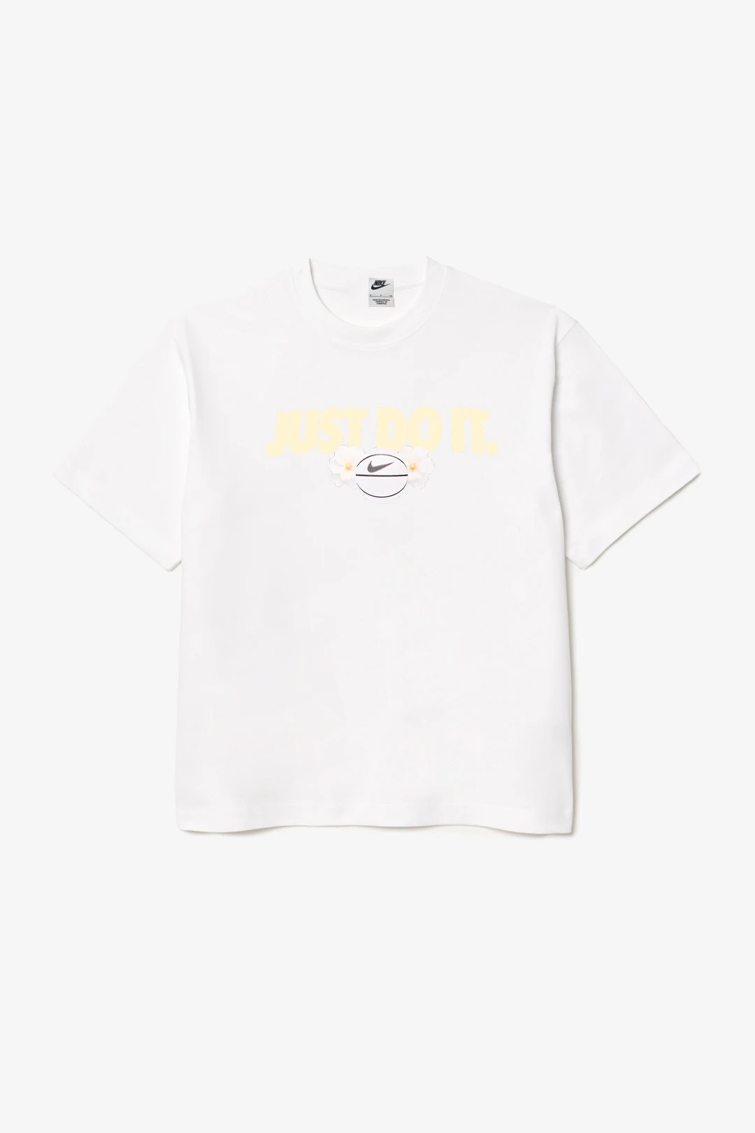 Just do it T-Shirt - Beyaz