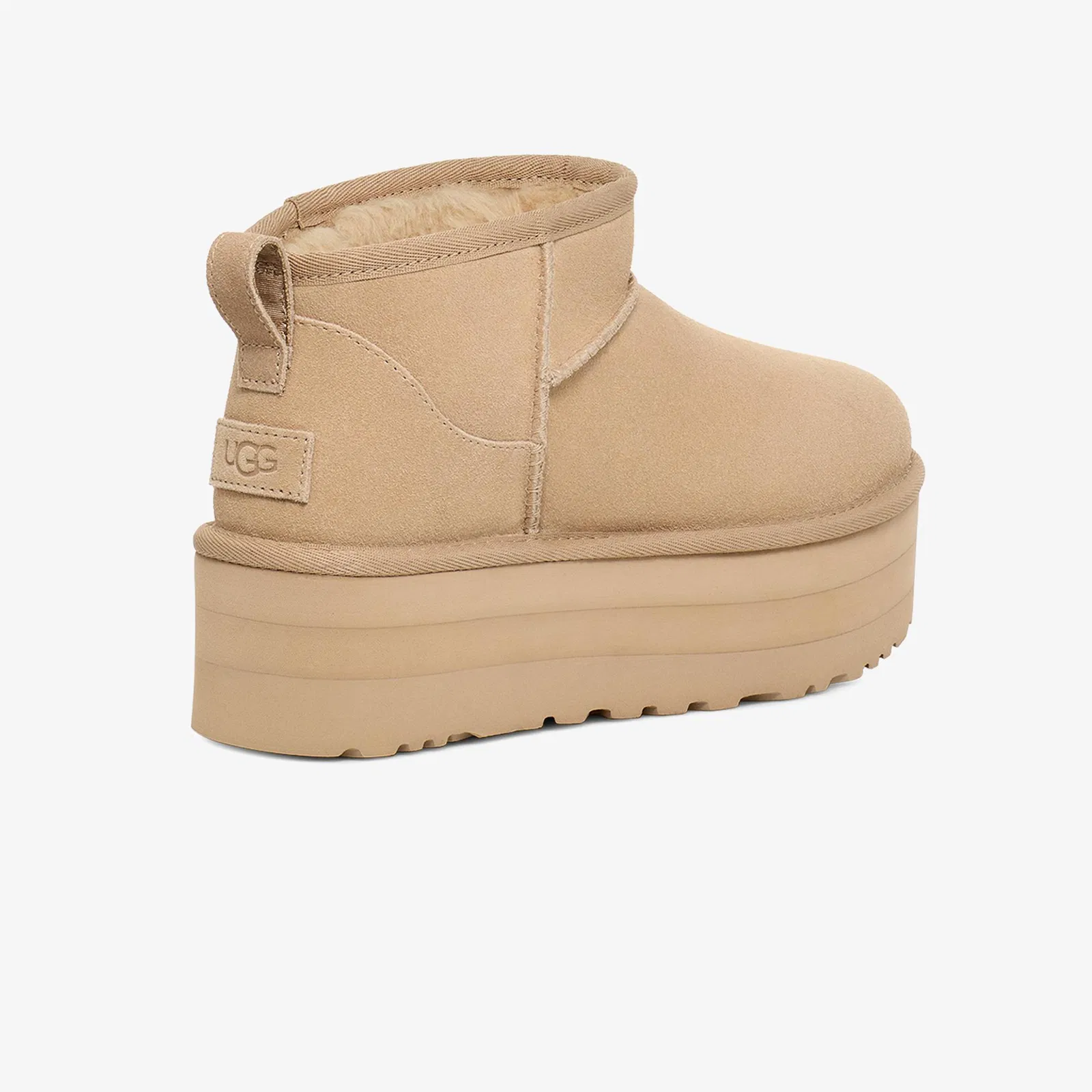 UGG Classic Mini II Kadın Platform Bot - Krem