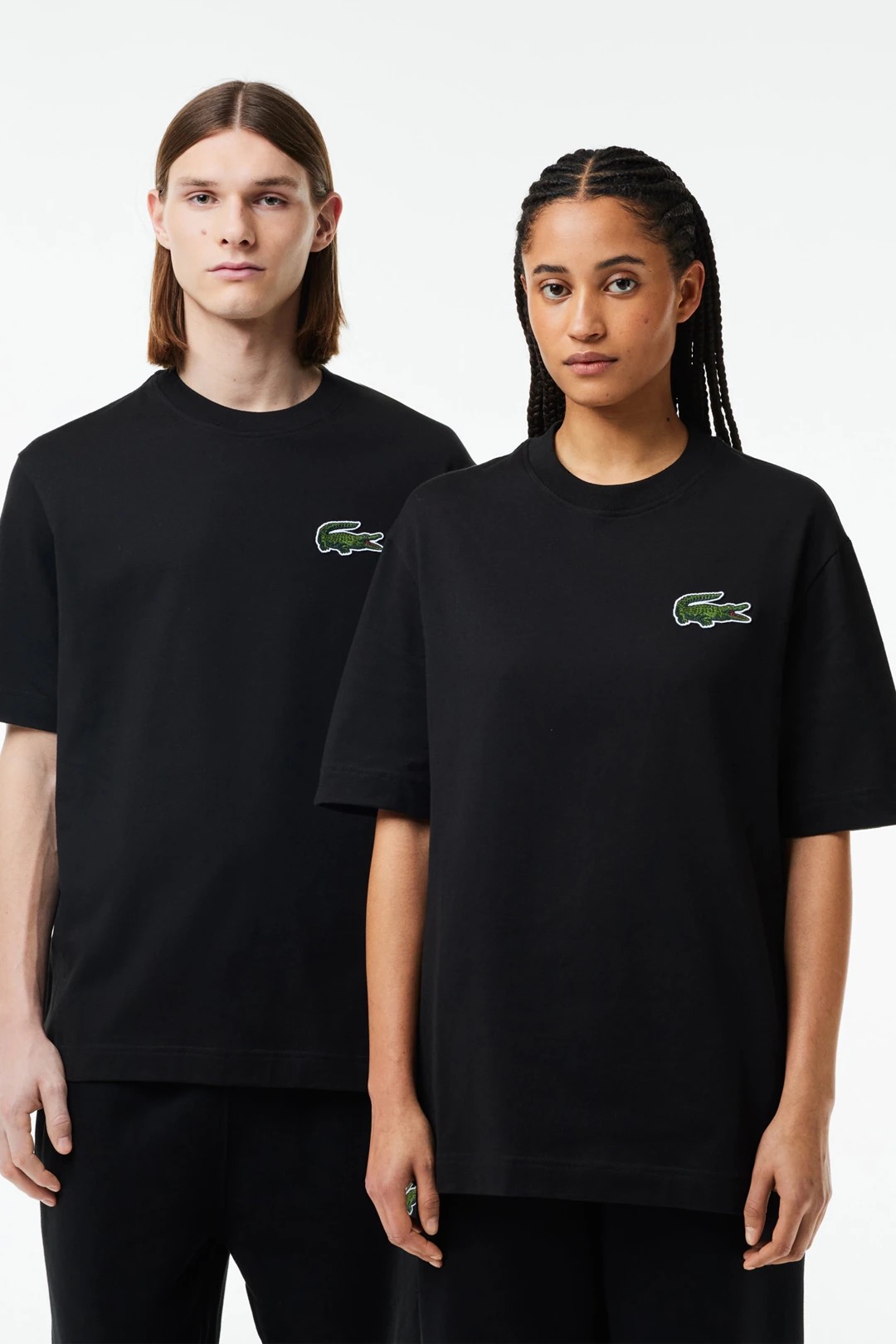 Unısex Loose Fit Large Croc Heavy Cotton T-SHIRT