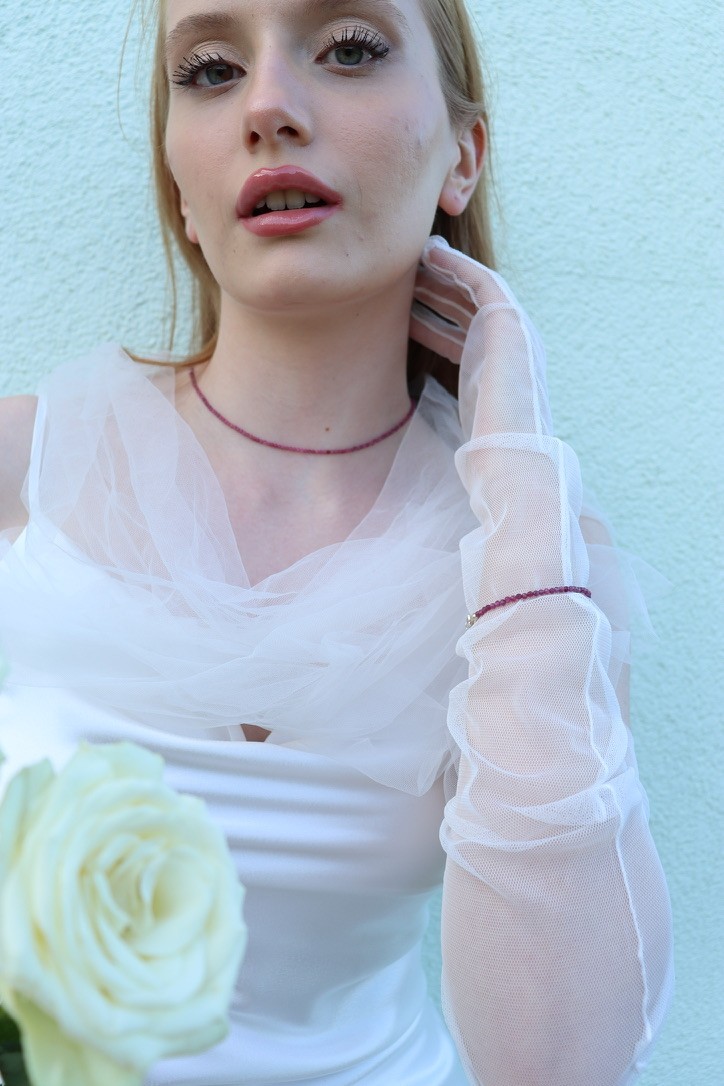 ORIGINAL RUBY SILVER NECKLACE