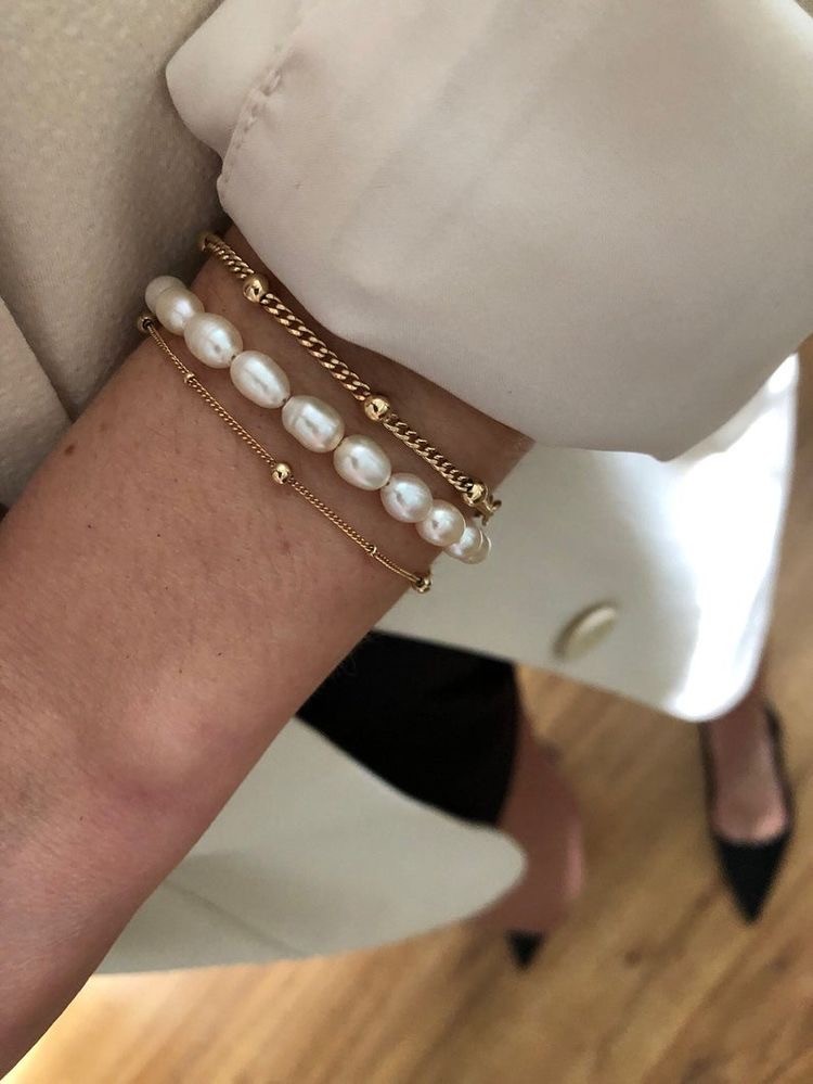 BEREN NO:2 REAL PEARL BRACELET