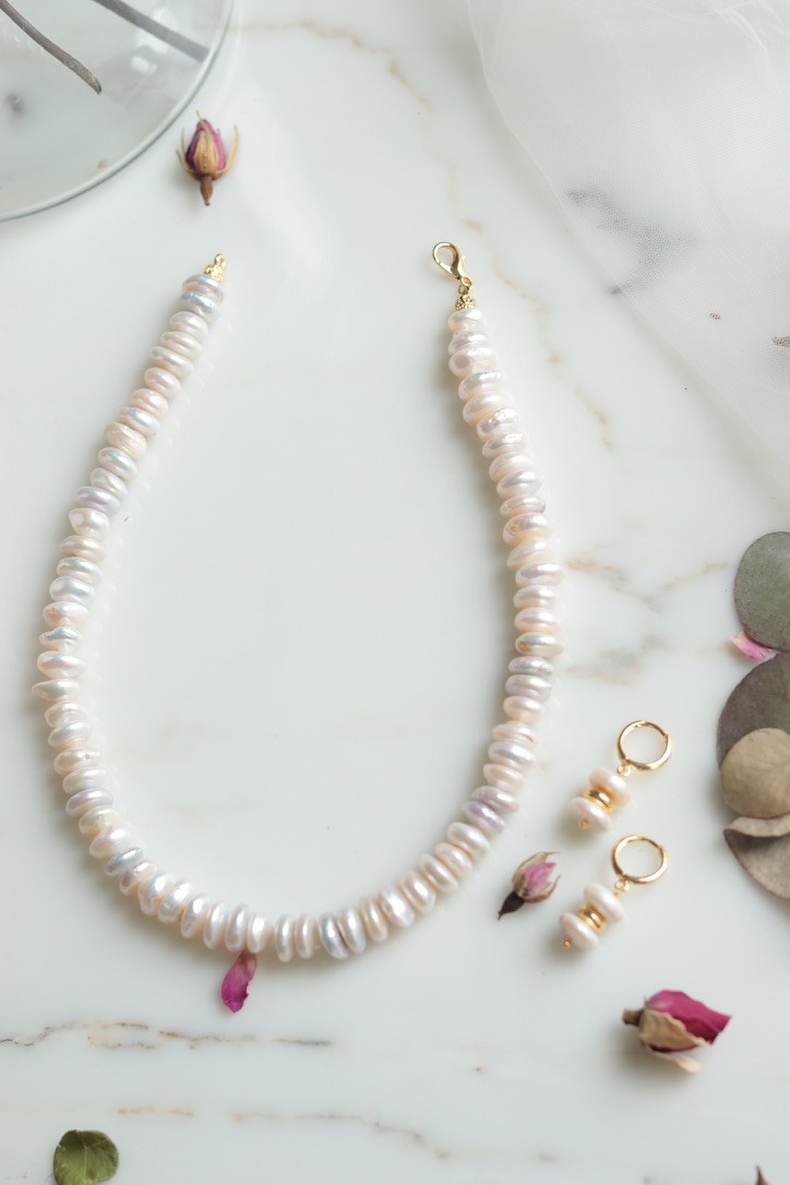 JULIET REAL PEARL NECKLACE