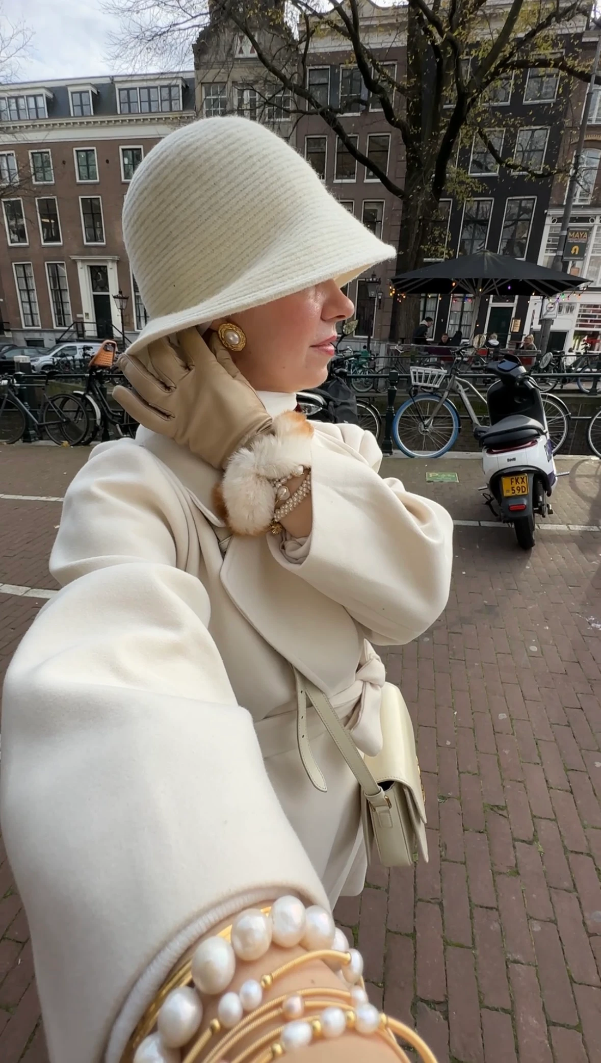 PARİS CELİN İNCİ KÜPE