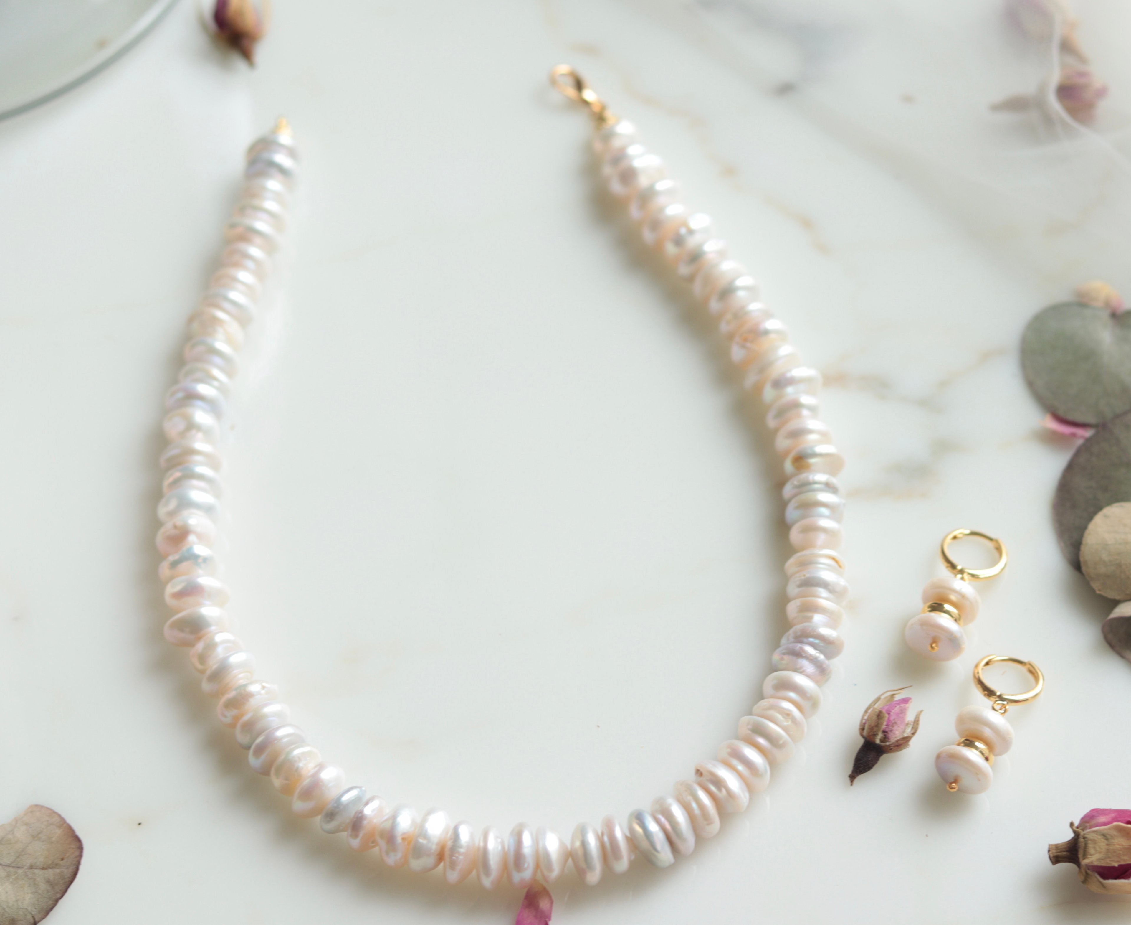 JULIET REAL PEARL NECKLACE