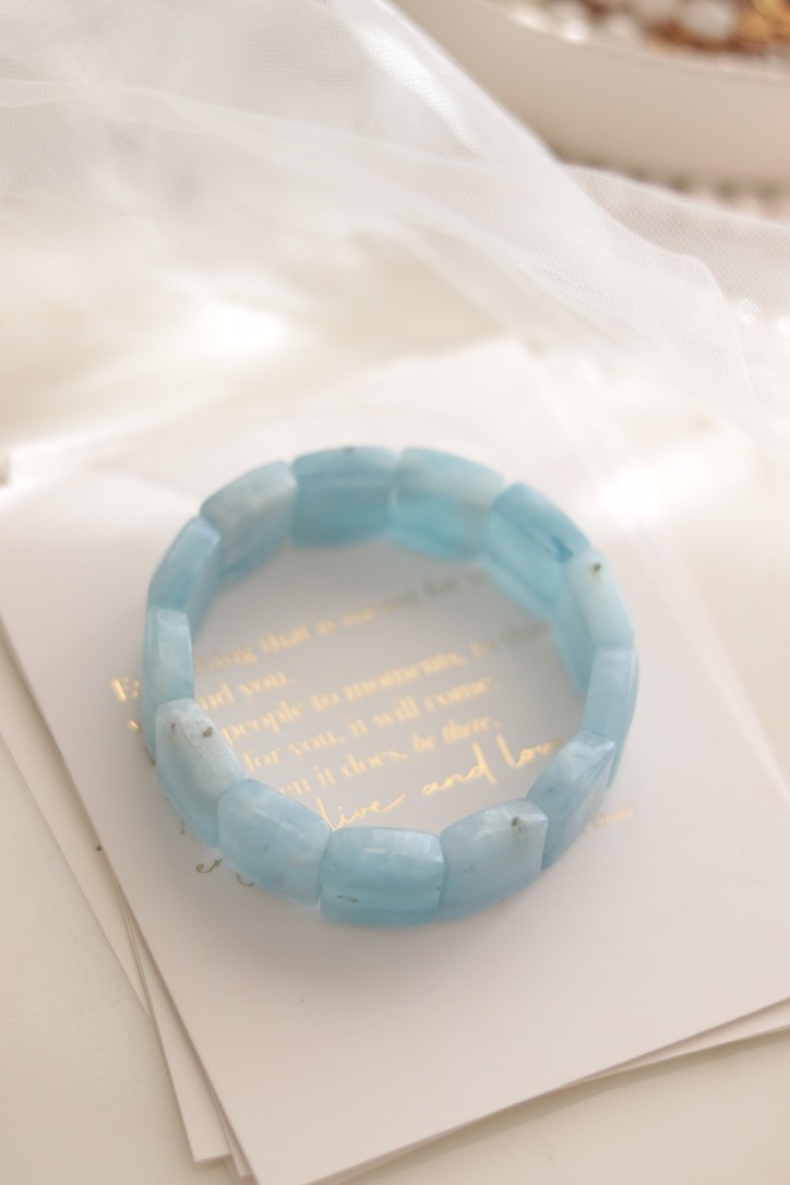 ORIGINAL AQUAMARINE NO:1 BRACELET