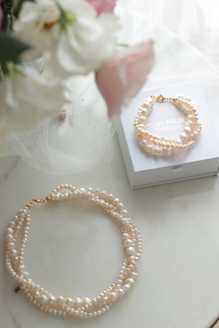 LADY DIANA REAL PEARL BRACELET