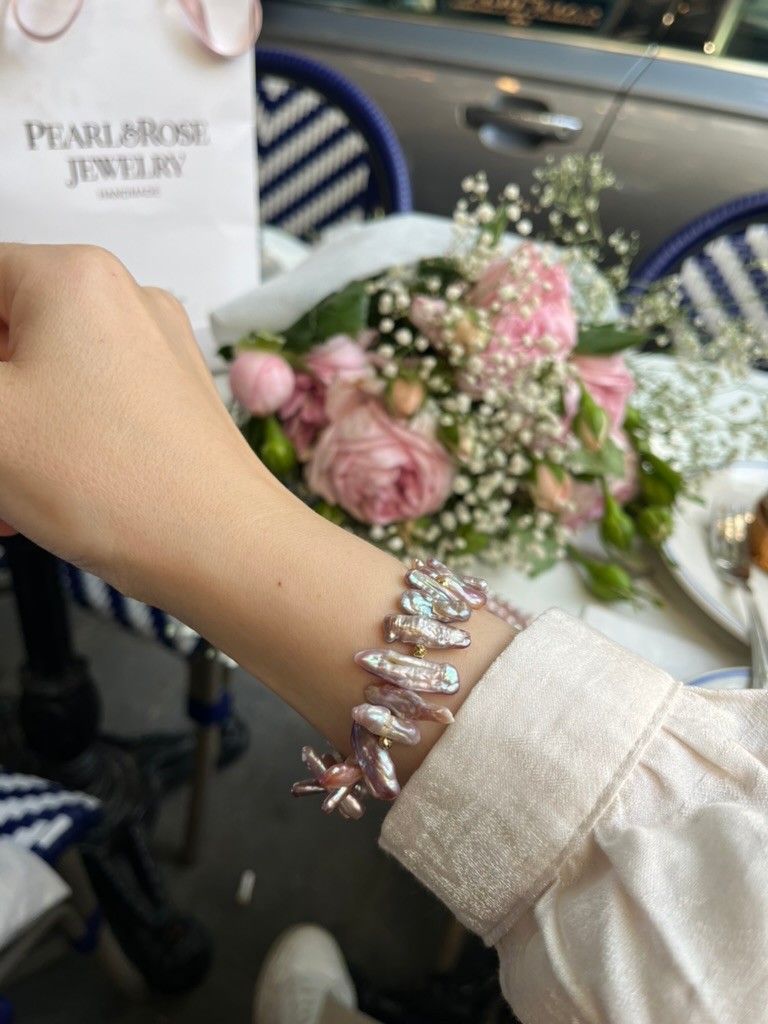 JESSICA REAL PEARL BRACELET