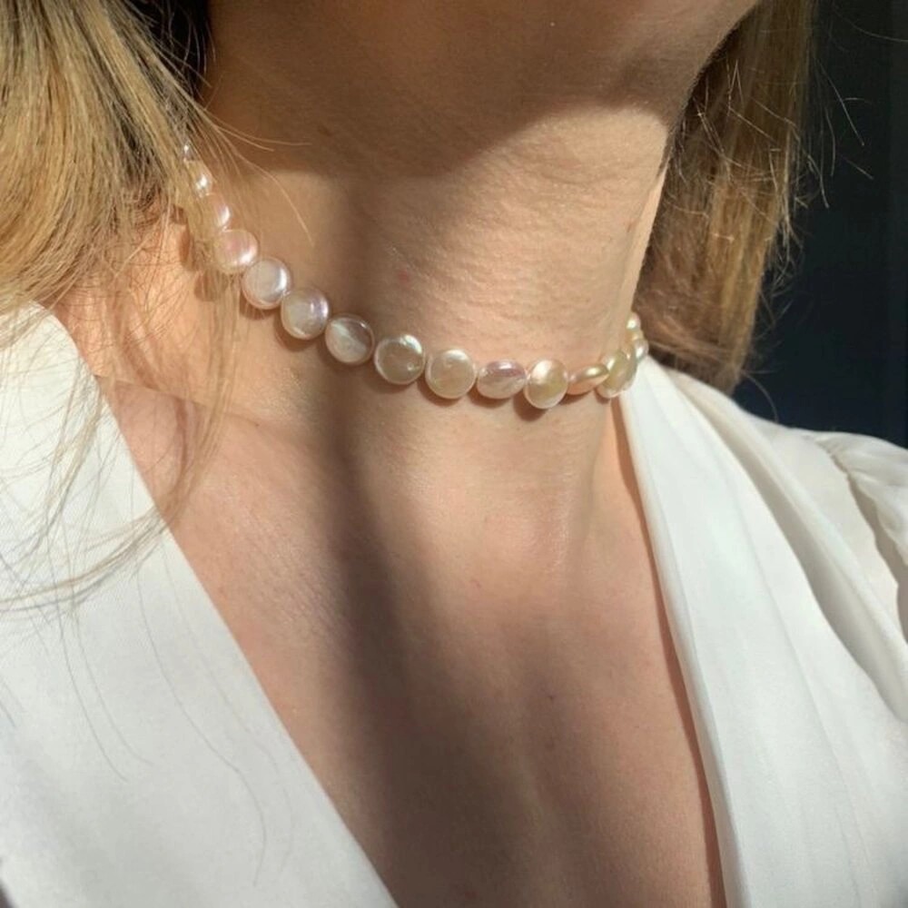 OLİVİA REAL PEARL NECKLACE
