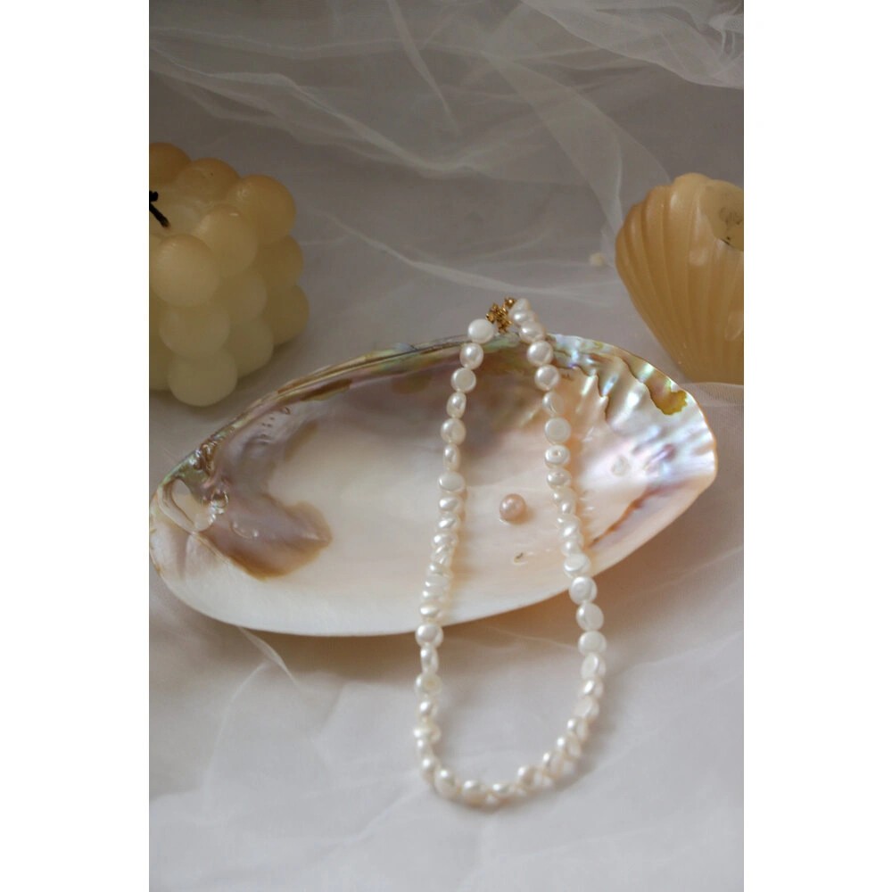OLİVİA REAL PEARL NECKLACE