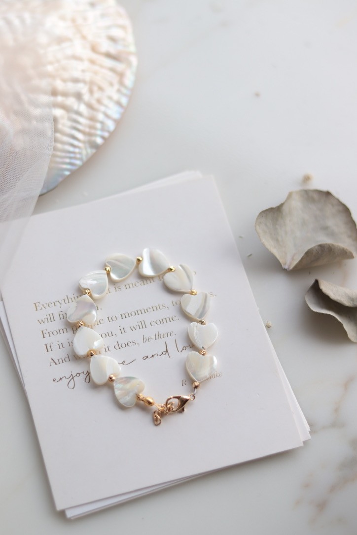 REAL MOTHER OF PEARL LOVE NO:2 BRACELET