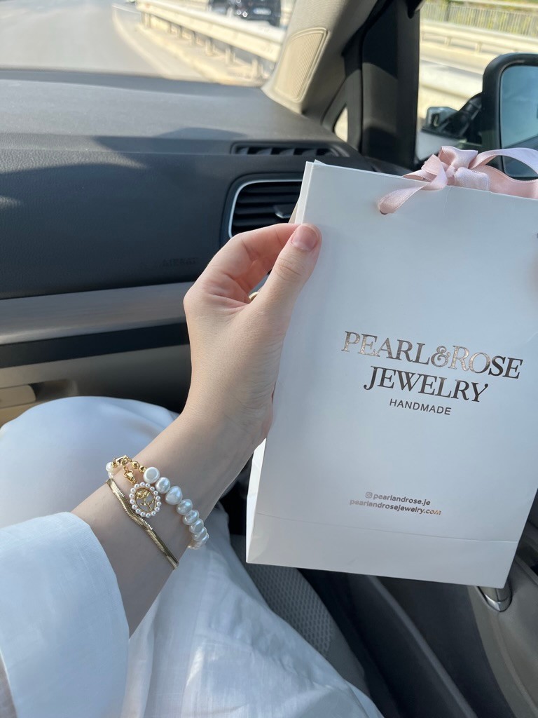 PEARL ROSE DİANA GERÇEK İNCİ BİLEKLİK