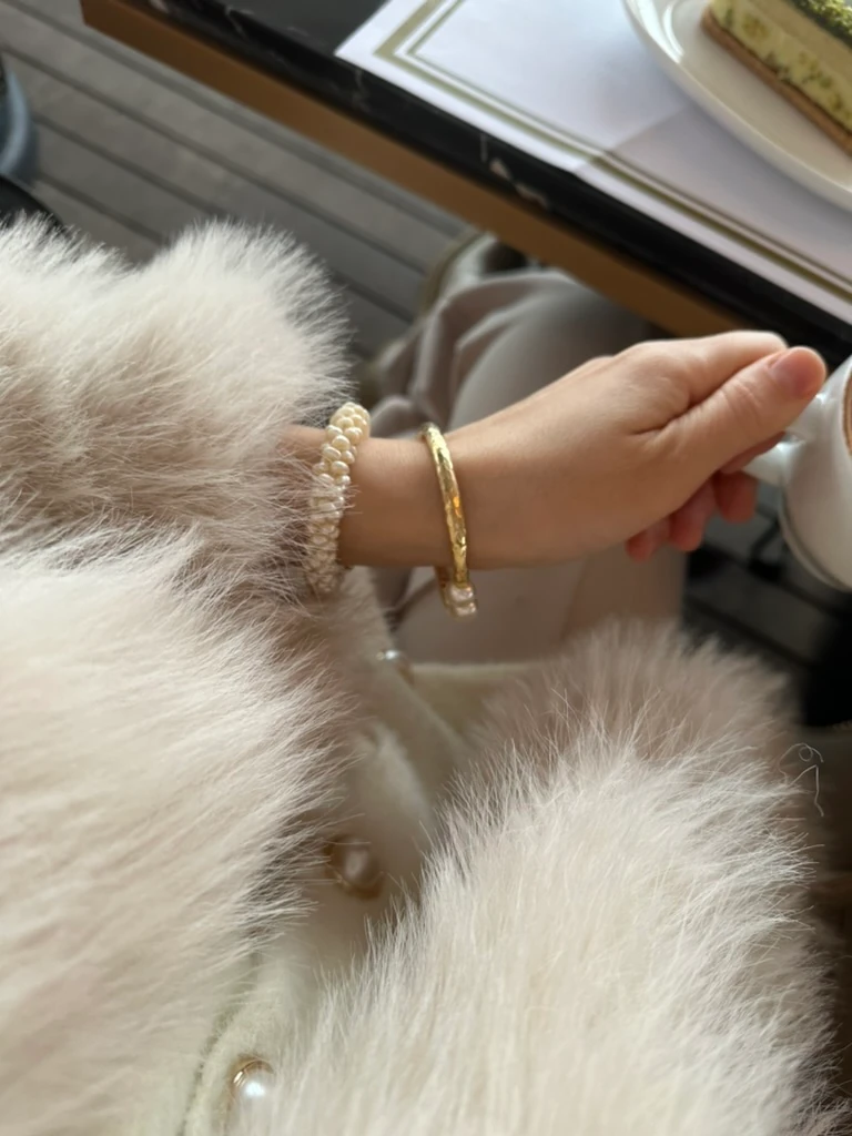 GÜMÜŞ GERÇEK İNCİ KELEPÇE