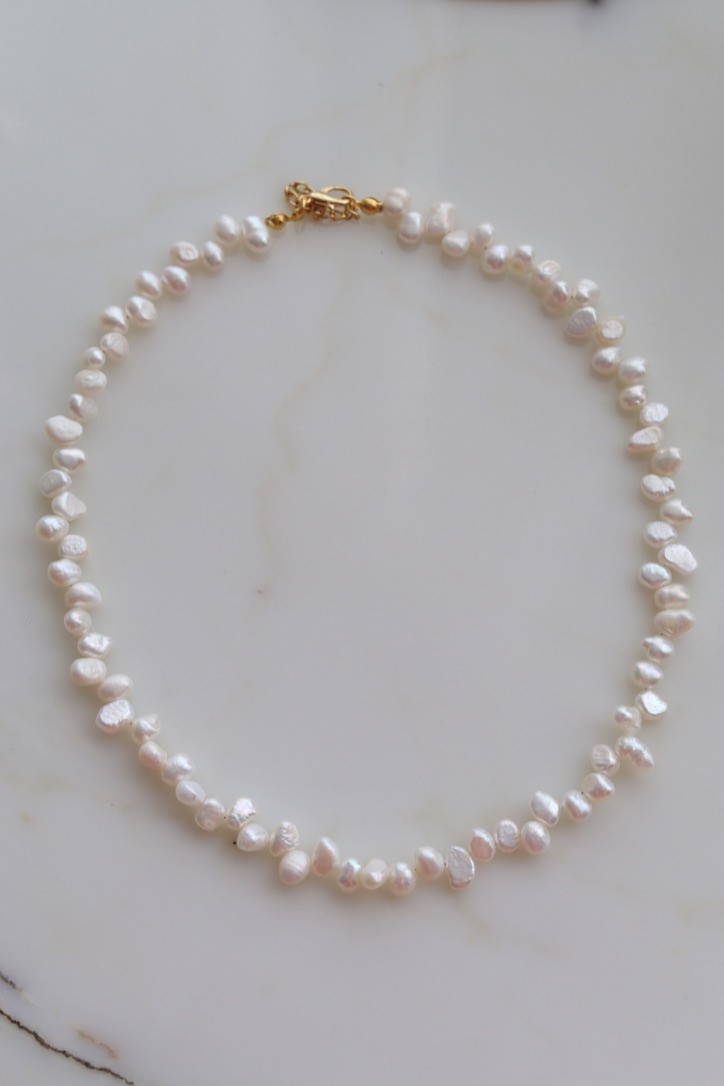 KESHİ NO:2 REAL PEARL NECKLACE