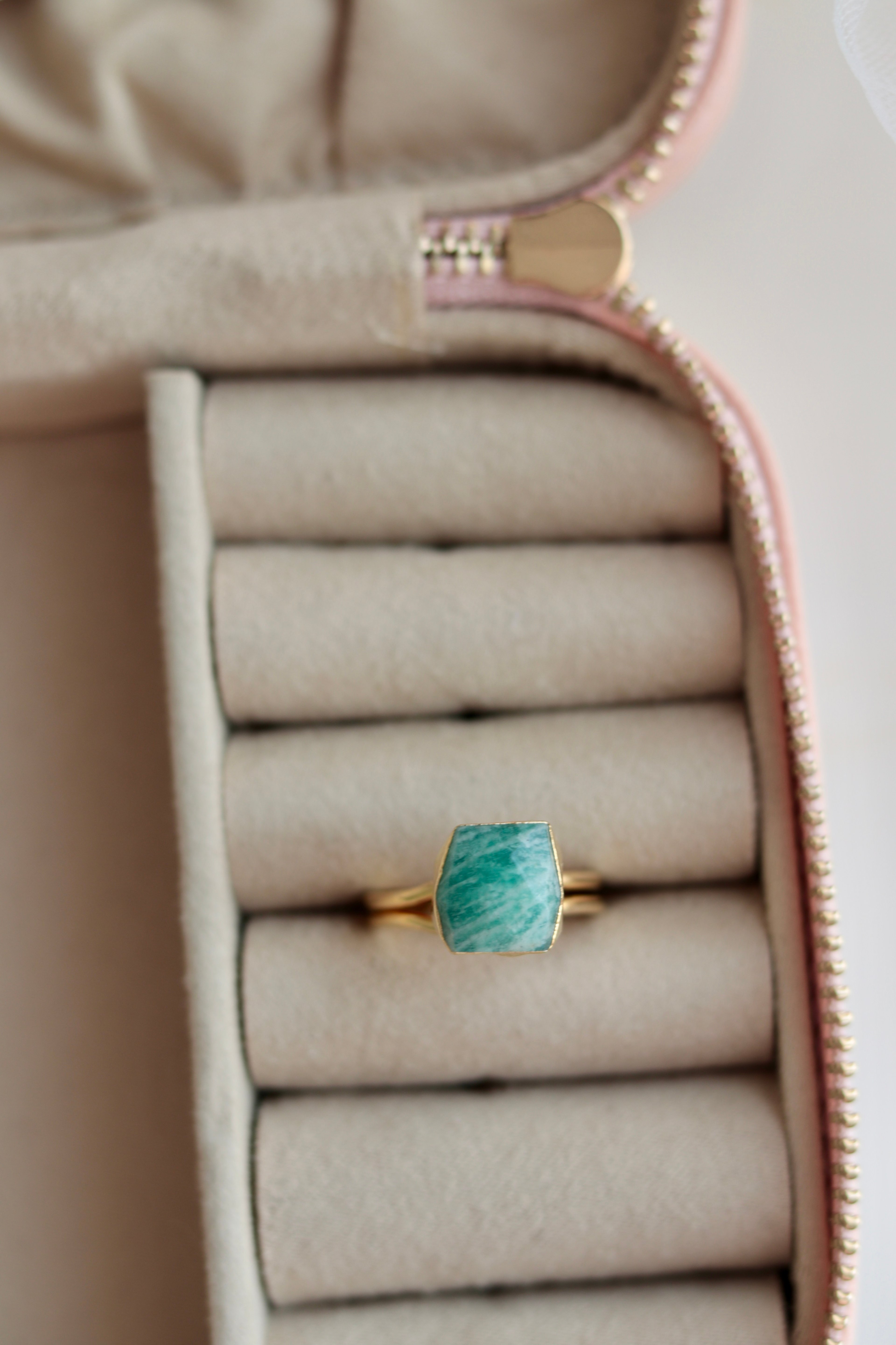 AMAZONITE RING