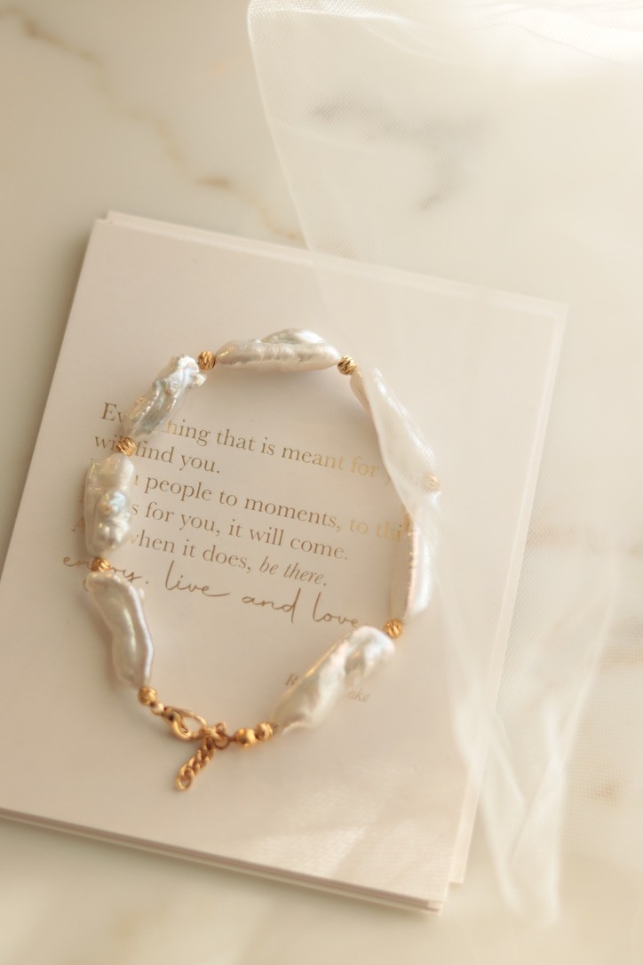 VIOLA REAL PEARL BRACELET