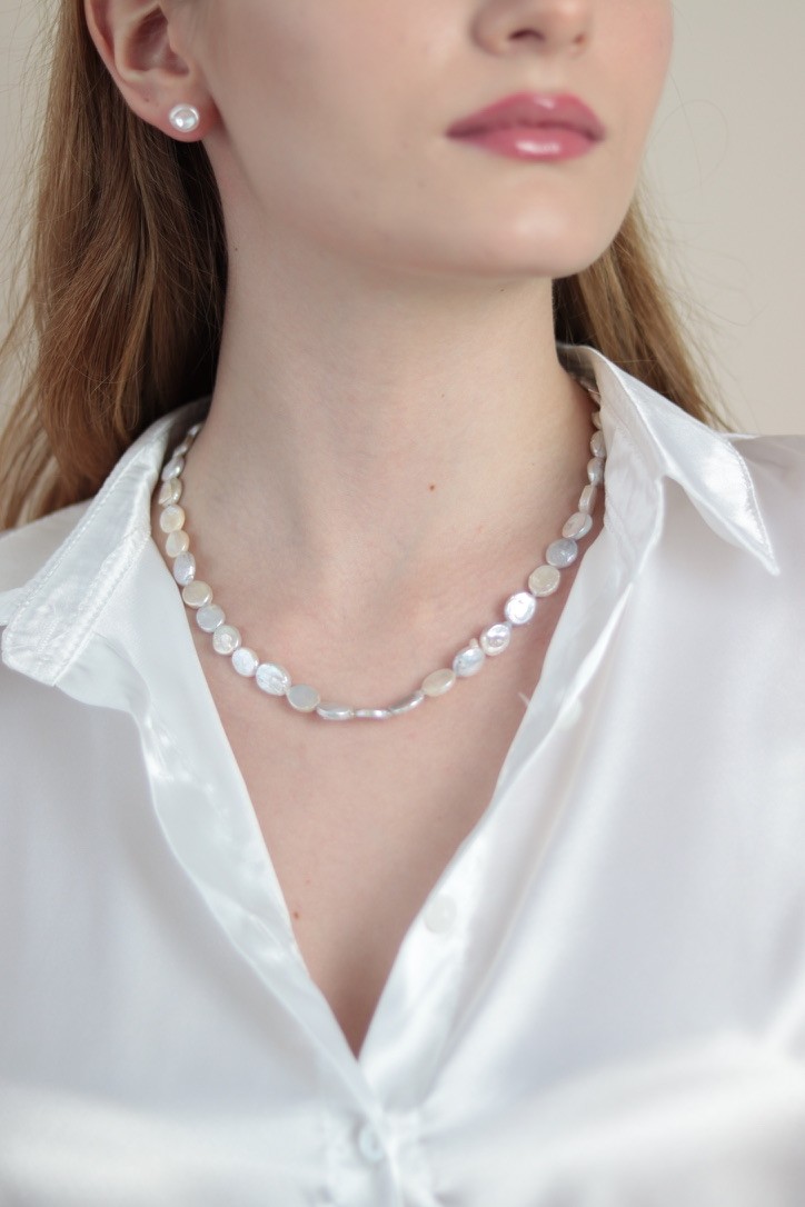 GLORIA REAL PEARL NECKLACE