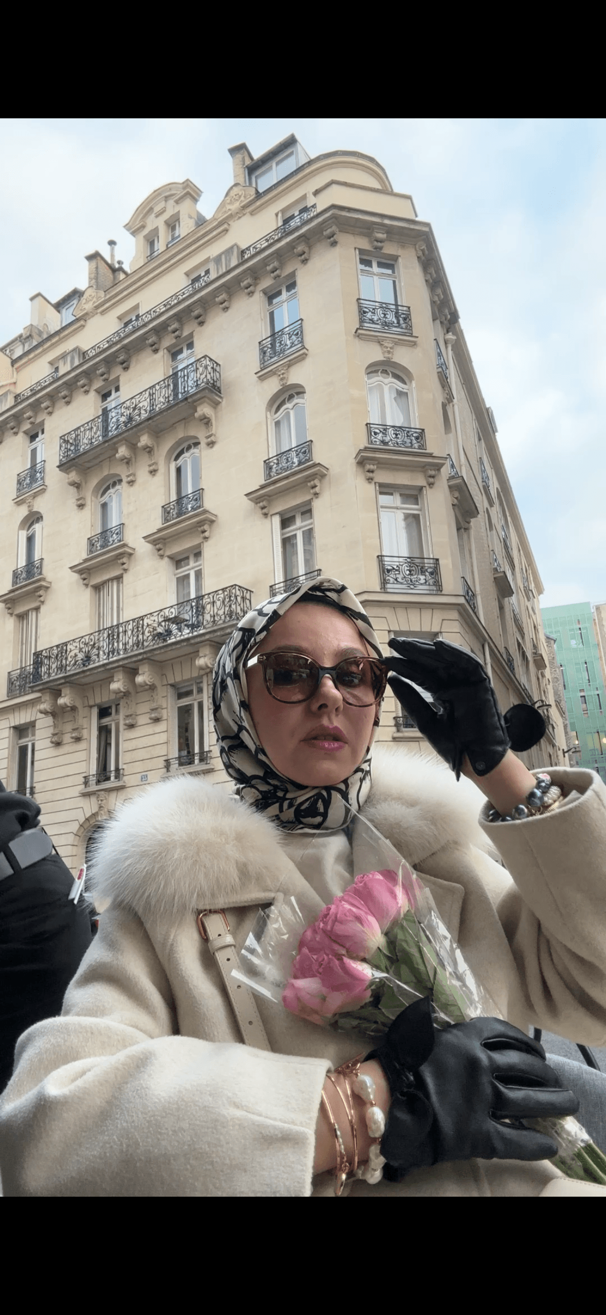 ROSE DE PARİS SİLK SCARF