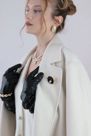 VELVET SEDEF BROŞ SERİSİ