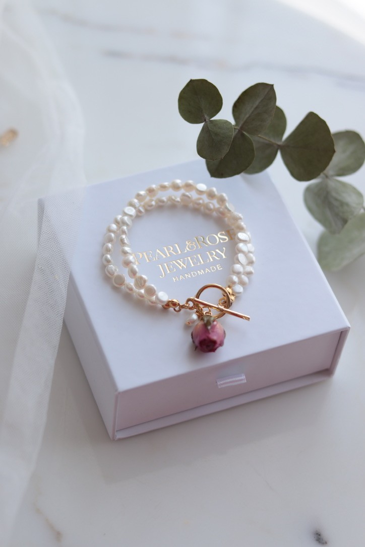 ELIZABETH REAL PEARL BRACELET