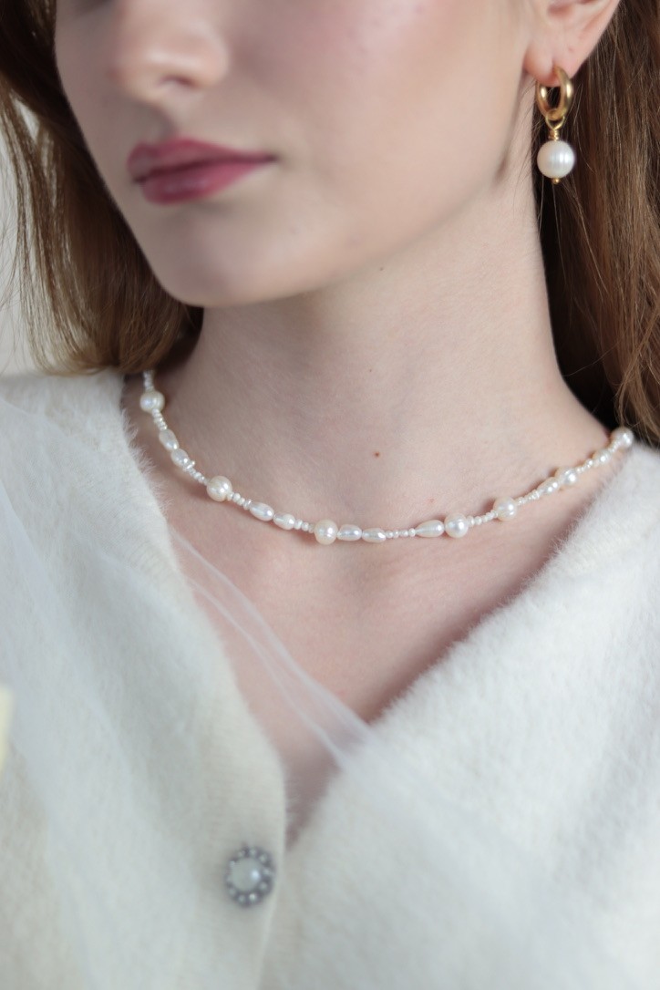 FREYA REAL PEARL NECKLACE