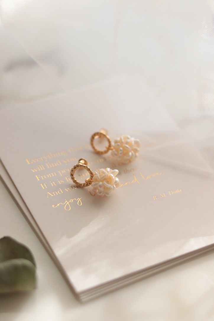 ISABEL NO:5 REAL PEARL EARRINGS