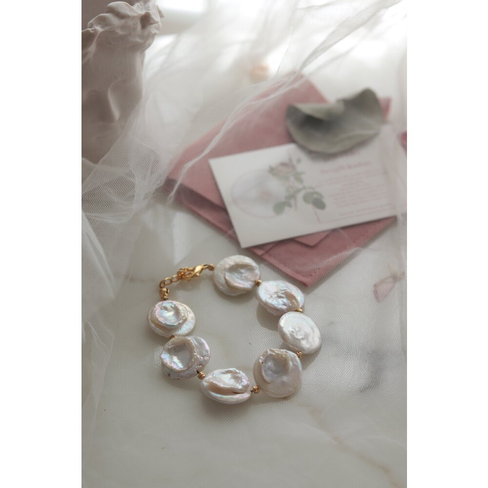 MOHTER BELLA REAL PEARL BRACELET