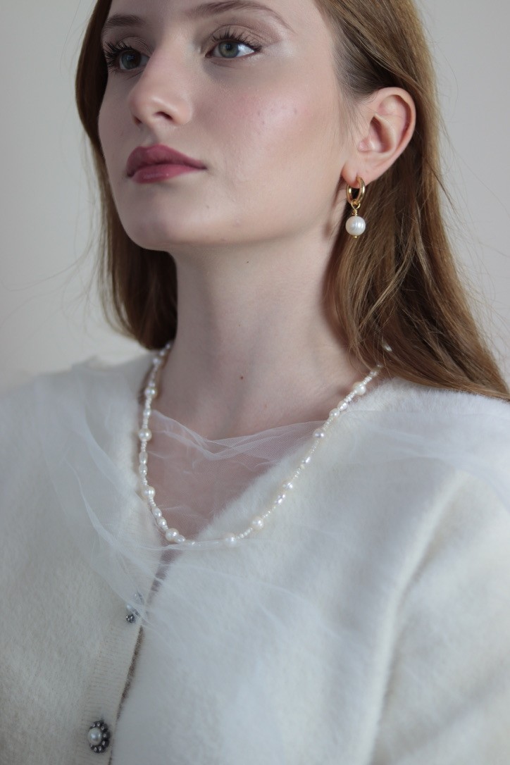 FREYA REAL PEARL NECKLACE