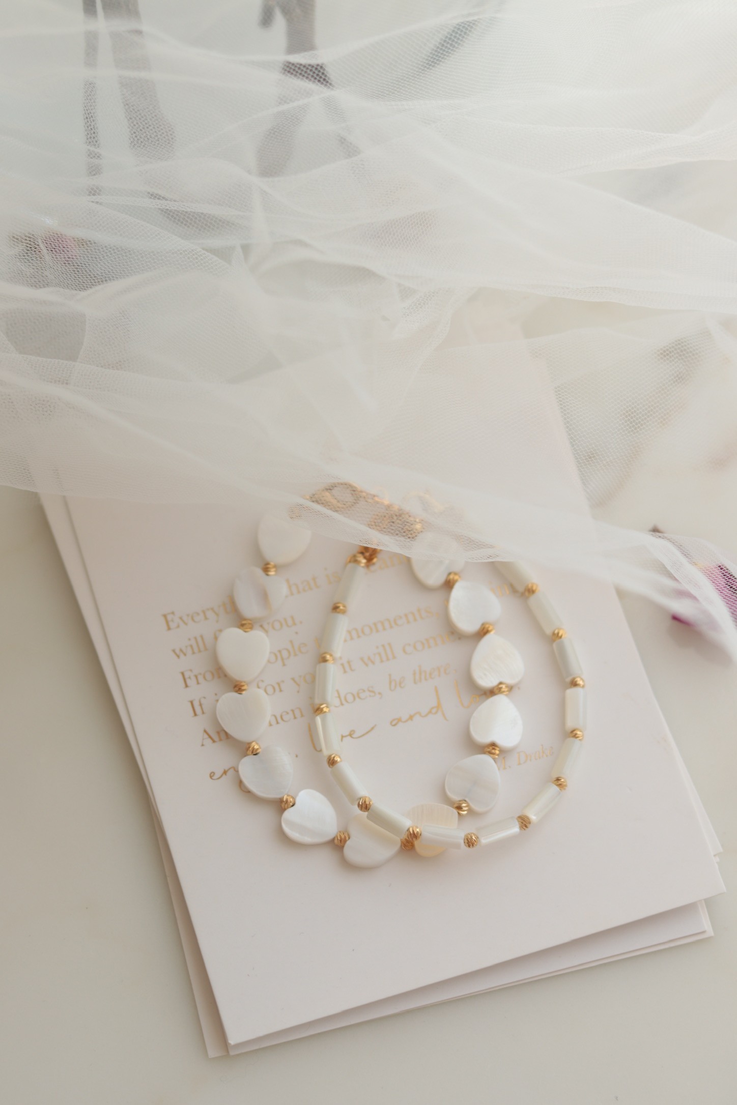 REAL MOTHER OF PEARL MİA BRACELET