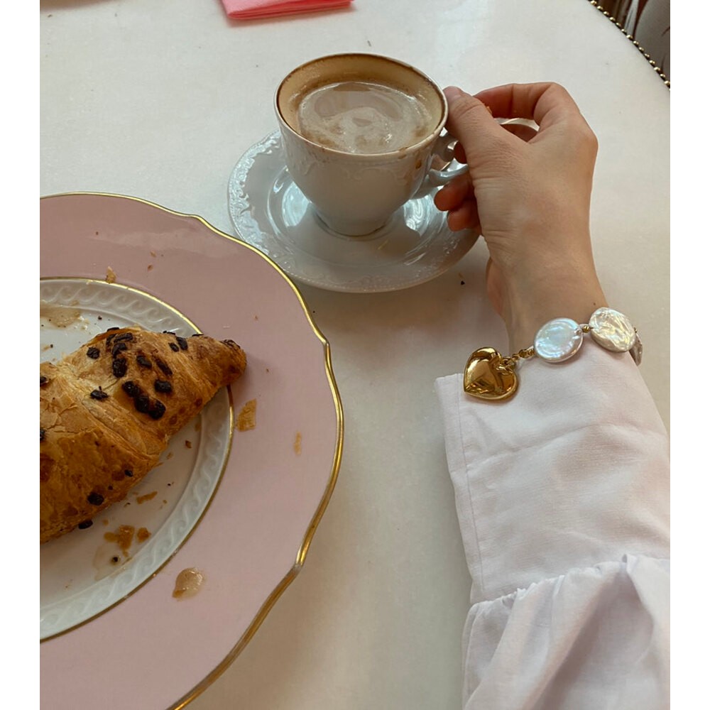 BELLA LOVE REAL PEARL BRACELET