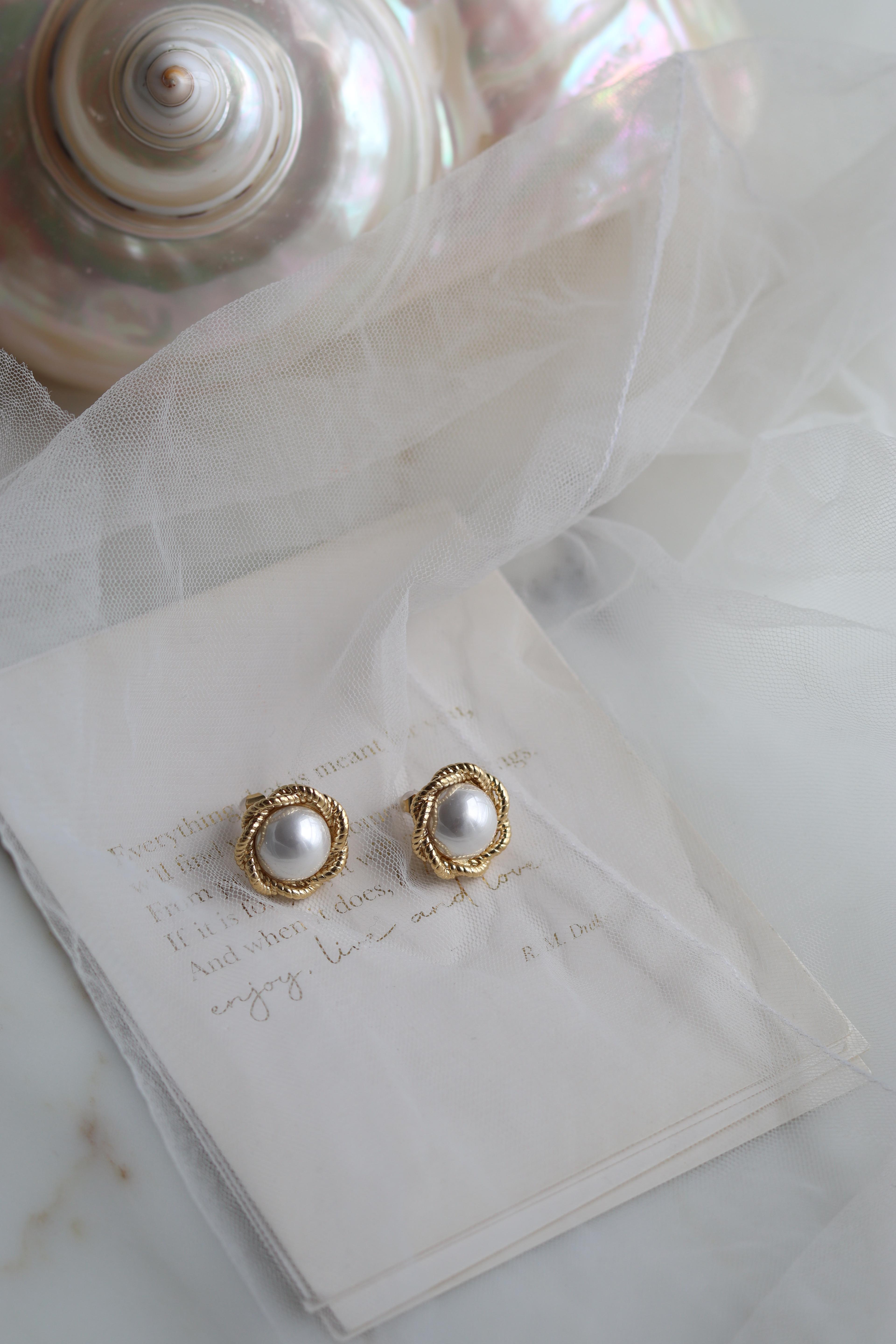 PEARL SHİNE İNCİ KÜPE