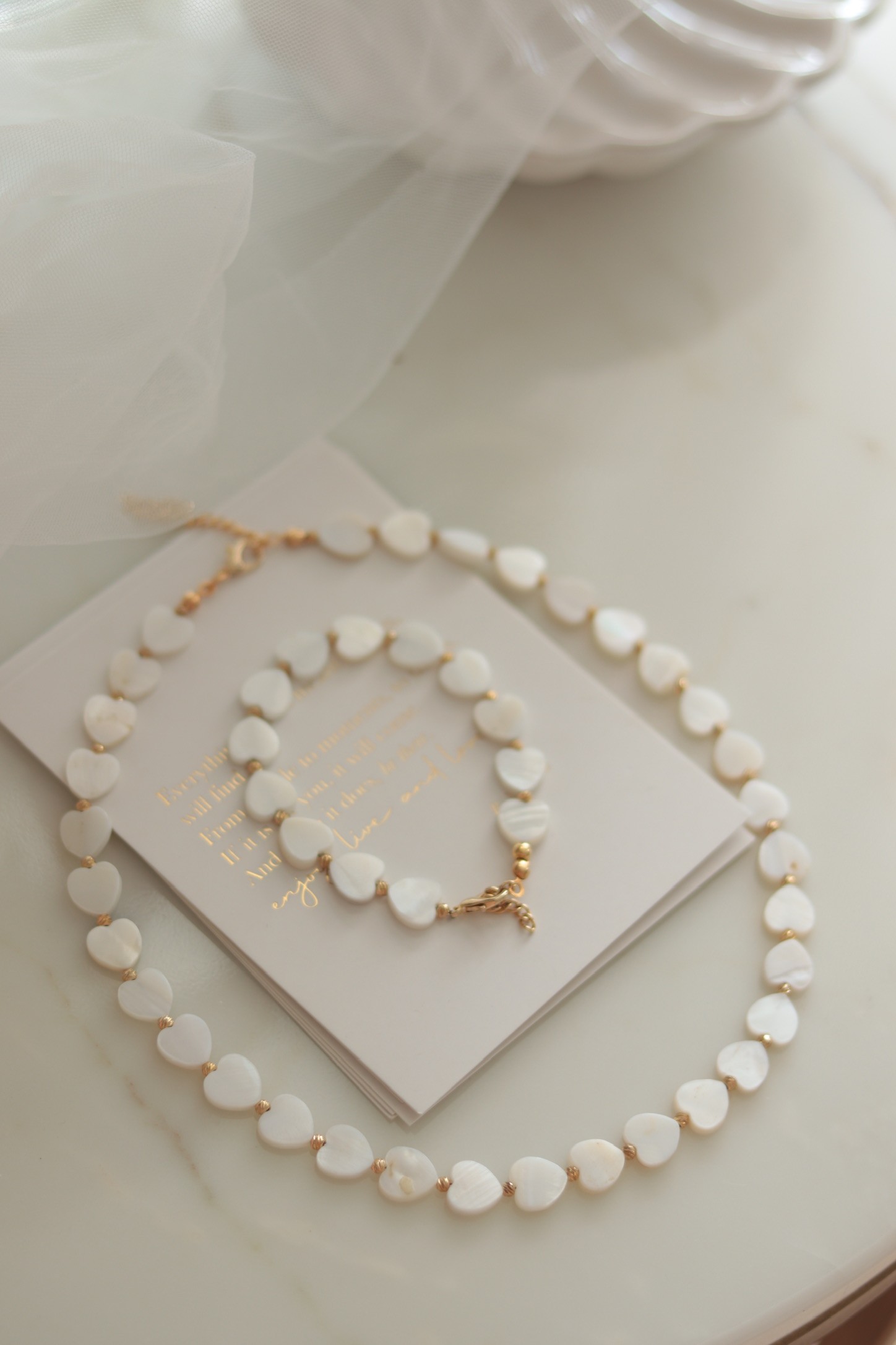 REAL MOTHER OF PEARL LOVE NO:1 BRACELET