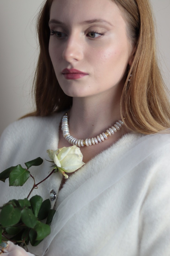 JULIET REAL PEARL NECKLACE