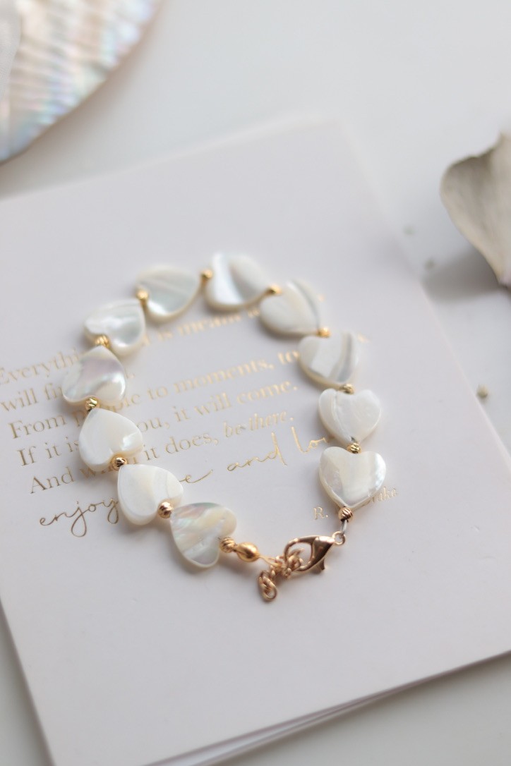 REAL MOTHER OF PEARL LOVE NO:2 BRACELET