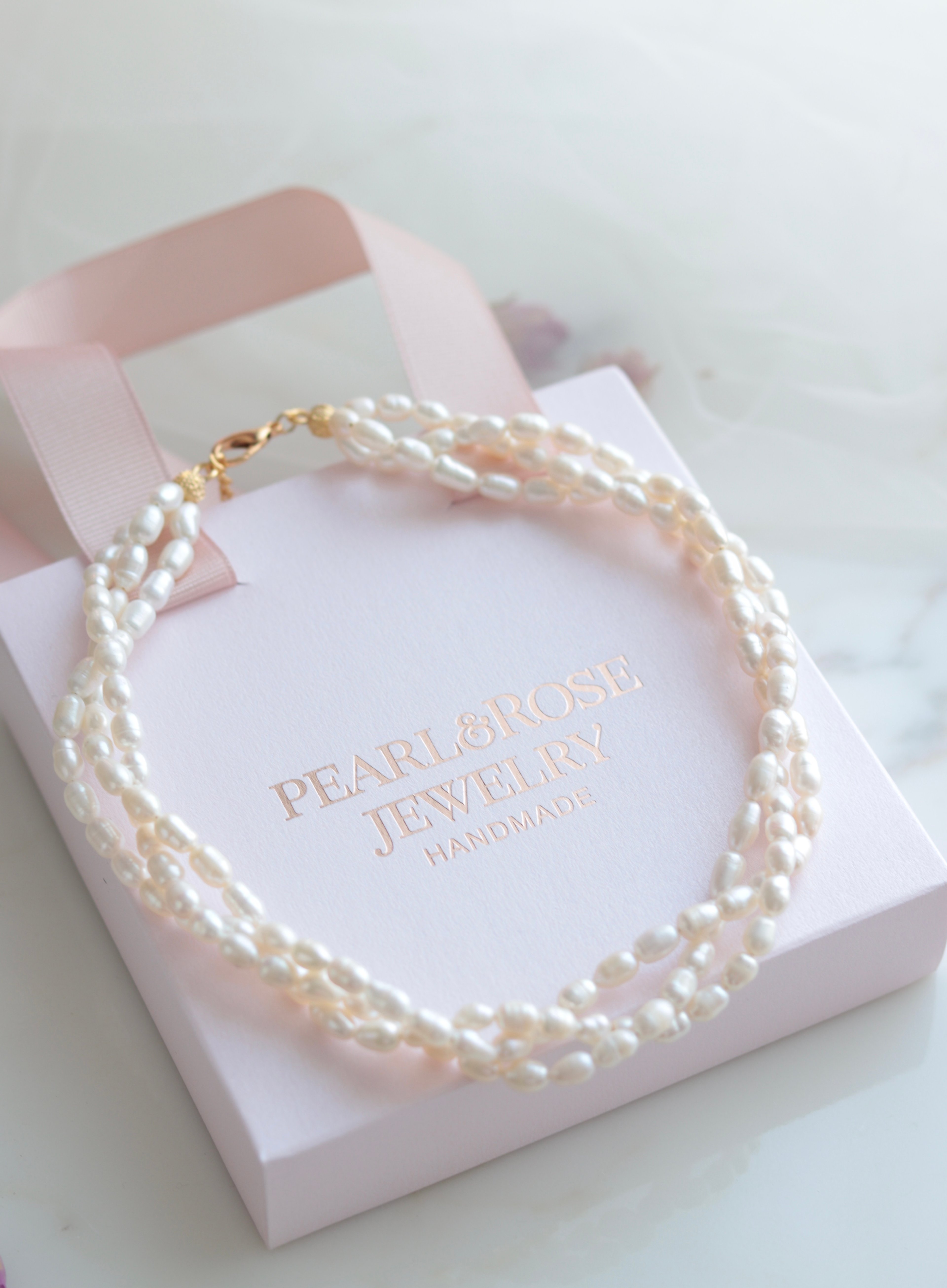 ROZA REAL PEARL NECKLACE