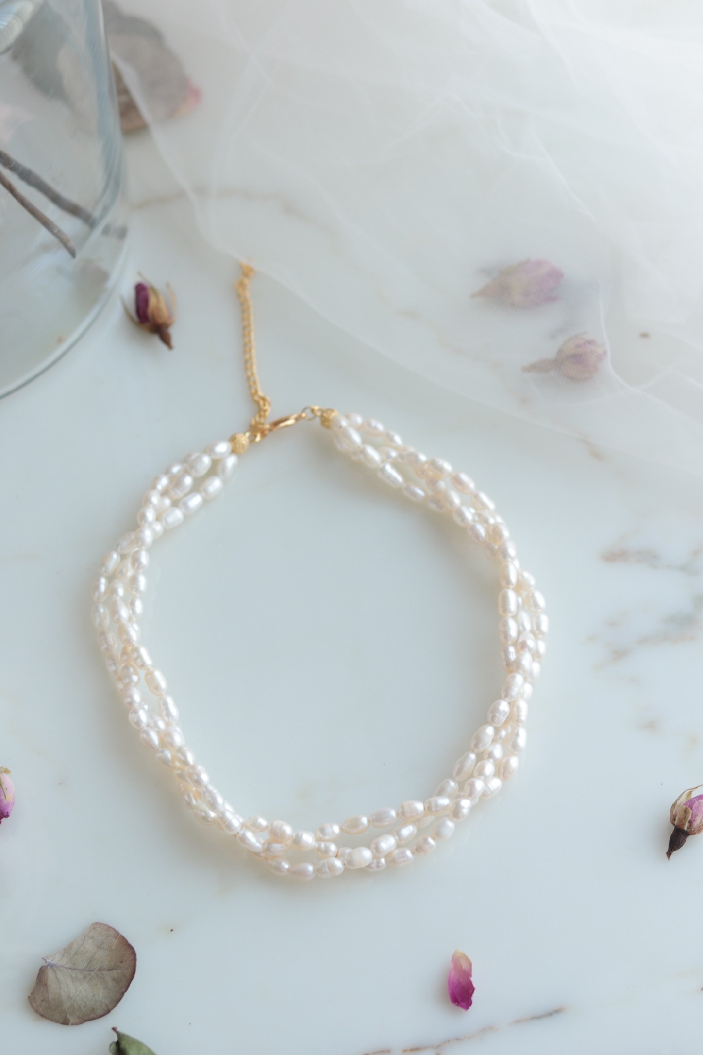 ROZA REAL PEARL NECKLACE