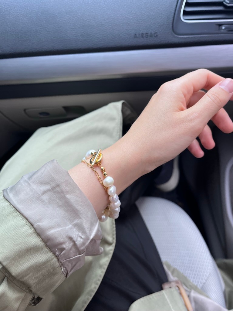 MANOLİA REAL PEARL BRACELET