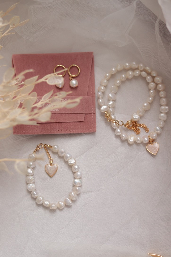 DIANA REAL PEARL SET OF 3