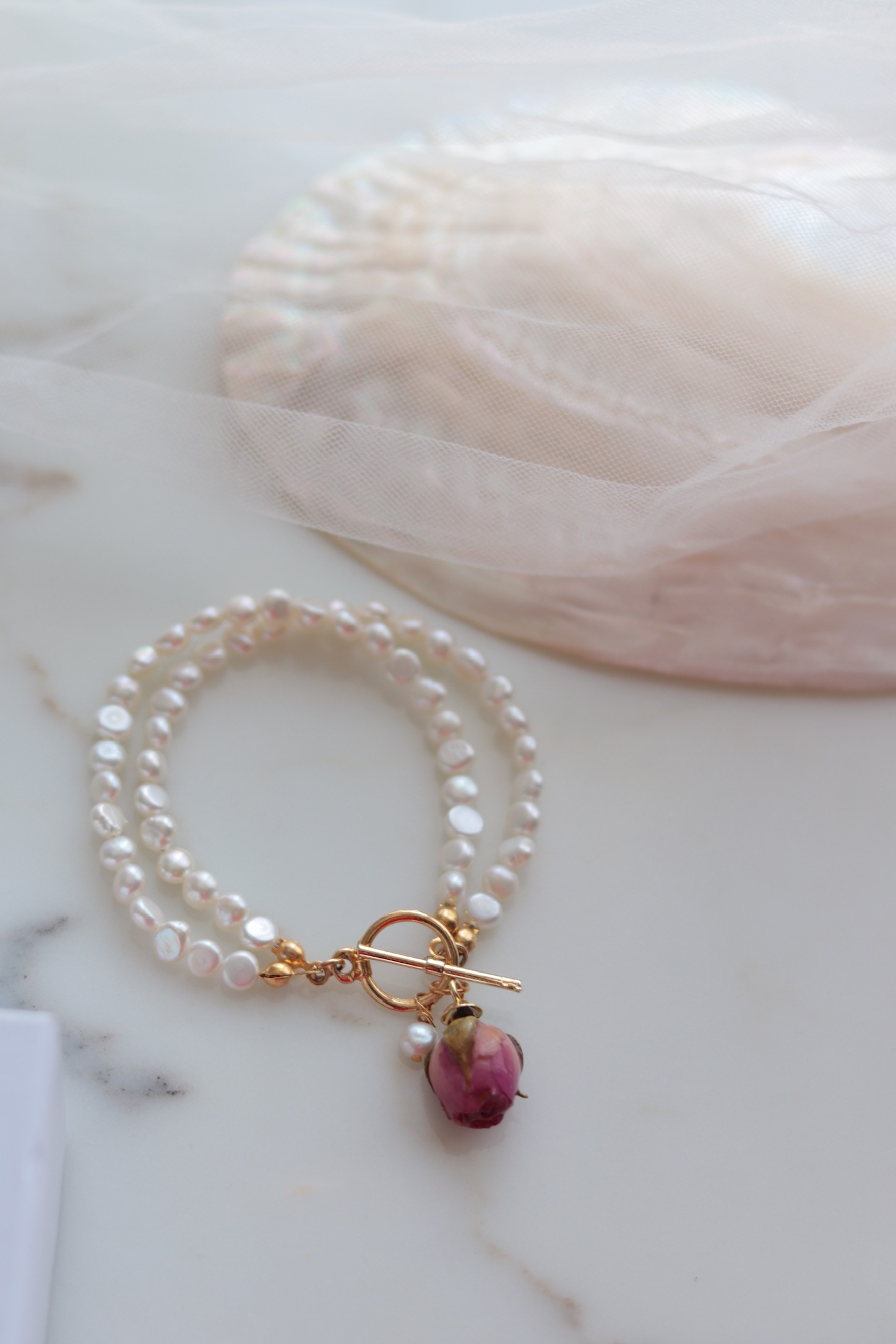 ELIZABETH REAL PEARL BRACELET