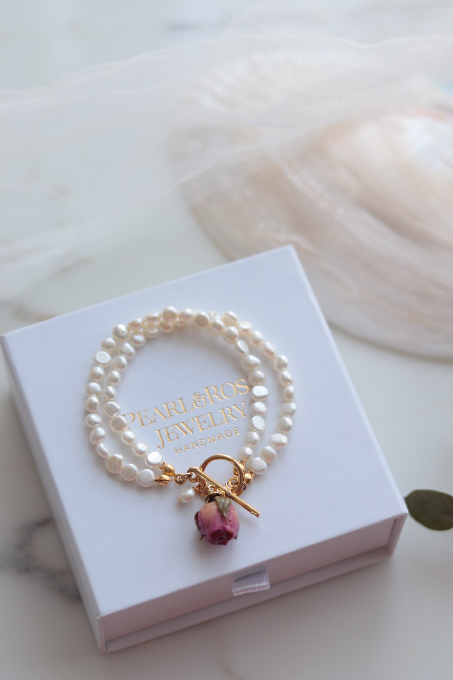 ELIZABETH REAL PEARL BRACELET