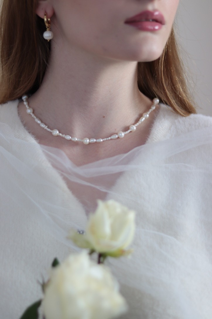 FREYA REAL PEARL NECKLACE