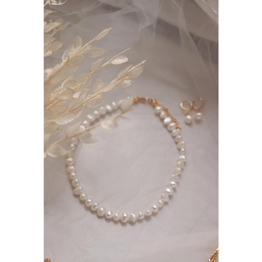 DIANA REAL PEARL BRIDE NECKLACE