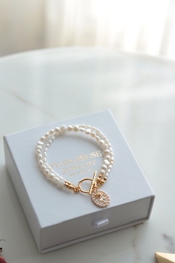 PEARL ROSE MILANO REAL PEARL BRACELET